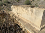 Lavadero Roberto y túnel José Maestre. Portman. Murcia