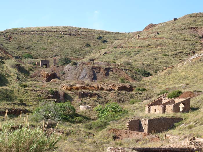 Panorámica Mina Catón. Los Pajaritos. Distrito Minero de Cartagena