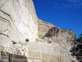 Instalaciones subterraneas de la Refinería la Britanica. Serra Grosa Alicante  