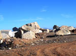 Grupo Mineralógico de Alicante. CANTERA DE FALSA AGATA EN LA SIERRA DE PARAPANDA  Illora-Granada 