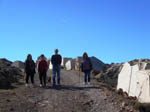 Grupo Mineralógico de Alicante. CANTERA DE FALSA AGATA EN LA SIERRA DE PARAPANDA  Illora-Granada 