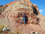 Grupo Mineralógico de Alicante. Barranco de los Ojos. Aspe. Alicante