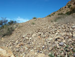 Grupo Mineralógico de Alicante. Aragonito. LCabezo de la Mina. Santomera. Murcia