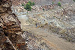 Grupo Mineralógico de Alicante. Corta Emilia. Distrito Minero de Cartagena la Unión