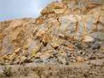 Grupo Mineralógico de Alicante.Cantera de áridos El Cabra. San Vicente del Raspeig. Alicante