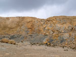 Grupo Mineralógico de Alicante.Cantera de áridos El Cabra. San Vicente del Raspeig. Alicante