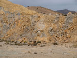 Grupo Mineralógico de Alicante.Cantera de áridos El Cabra. San Vicente del Raspeig. Alicante