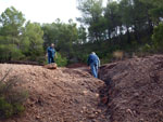 Grupo Mineralógico de Alicante. Los Molinillos. Minglanilla.  Cuenca