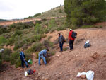 Grupo Mineralógico de Alicante. Los Molinillos. Minglanilla.  Cuenca