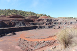 Grupo Mineralógico de Alicante. Explotación de arcilla y yesos La Murciana. Macisvenda. Murcia   