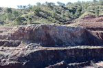 Grupo Mineralógico de Alicante. Explotación de arcilla y yesos La Murciana. Macisvenda. Murcia   