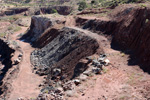 Grupo Mineralógico de Alicante. Explotación de arcilla y yesos La Murciana. Macisvenda. Murcia   