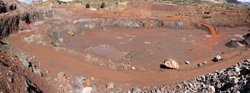 Grupo Mineralógico de Alicante. Barranco del Mulo.  Ojos. Murcia  