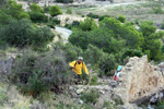 Grupo Mineralógico de Alicante. Explotación de ofitas en la Sierra de Oltra. Calpe.  Alicante   