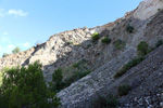 Grupo Mineralógico de Alicante. Explotación de ofitas en la Sierra de Oltra. Calpe.  Alicante   