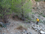 Grupo Mineralógico de Alicante. Explotación de ofitas en la Sierra de Oltra. Calpe.  Alicante  