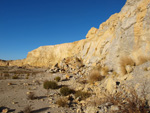 Grupo Mineralógico de Alicante.Explotación de áridos Casablanca. San Vicente del Raspeig.  Alicante 