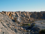 Grupo Mineralógico de Alicante.Explotación de áridos Casablanca. San Vicente del Raspeig.  Alicante 