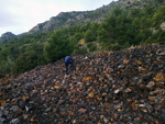 Grupo Mineralógico de Alicante. Minas de la Molatica. Sege. Albacete