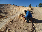 Grupo Mineralógico de Alicante. Explotación de Áridos. Enguera. Comarca Canal de Navarres. Valencia   