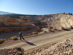 Grupo Mineralógico de Alicante. Explotación de Áridos. Enguera. Comarca Canal de Navarres. Valencia   