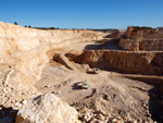 Grupo Mineralógico de Alicante. Explotación de Áridos. Enguera. Comarca Canal de Navarres. Valencia  