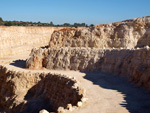 Grupo Mineralógico de Alicante. Explotación de Áridos. Enguera. Comarca Canal de Navarres. Valencia   