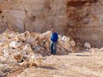 Grupo Mineralógico de Alicante. Explotación de Áridos. Enguera. Comarca Canal de Navarres. Valencia   