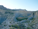 Grupo Mineralógico de Alicante. CExplotaciones de Arcilla. Rambla del Pepior. Agost. Alicante 