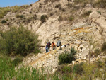 Grupo Mineralógico de Alicante. Terrers dels Pobres, Lomas de la Beata.  Agost. Alicante   