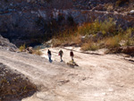 Grupo Mineralógico de Alicante. Explotación de yeso Las Viudas I. La Alcoraia. Alicante