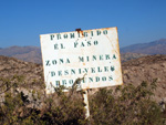 Grupo Mineralógico de Alicante. Explotación de Yeso Las Viudas I. La Alcoraia. Alicante 