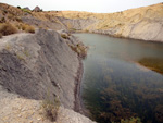 Grupo Mineralógico de Alicante. Canteras de arcilla situadas en la Zona del Pla, junto a la siera de los Tajos. Agost. Alicante