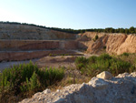 Grupo Mineralógico de Alicante. Gravera la Lloma. Onil. Alicante