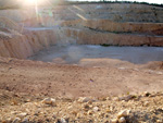 Grupo Mineralógico de Alicante. Gravera la Lloma. Onil. Alicante