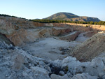 Grupo Mineralógico de Alicante. Gravera la Lloma. Onil. Alicante