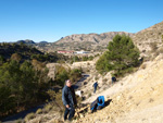 Grupo Mineralógico de Alicante. Paraje de El Salt.Jijona. Alicante 