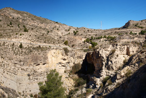 Grupo Mineralógico de Alicante. Paraje de El Salt.Jijona. Alicante 