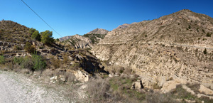 Grupo Mineralógico de Alicante. Paraje de El Salt.Jijona. Alicante 