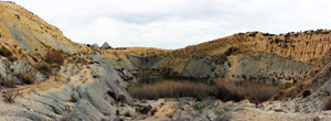 Explotaciones de arcilla. Camino de la Murta. Agost. Alicante