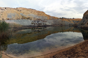 Explotaciones de arcilla. Camino de la Murta. Agost. Alicante