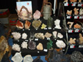 XXI Feria de Minerales de la Unión. Stand de Juan Antonio Robles Muñoz