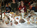 XXI Feria de Minerales de la Unión. Stand de Juan José Martínez Pardo