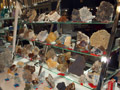 XXI Feria de Minerales de la Unión. Stand de Juan José Martínez Pardo