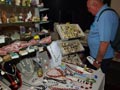 XXI Feria de Minerales de la Unión. Stand de Flavio Quineiro