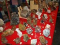 XXI Feria de Minerales de la Unión. Stand de Mariano Valles