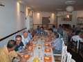 Minerales Monteluz. Comida entre los asistentes a la  Mesa de Minerales de Monteluz. bEAS DE gRANADA. 11 jUNIO 2016